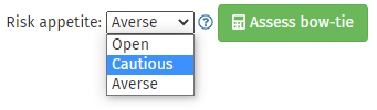 Setting the risk appetite